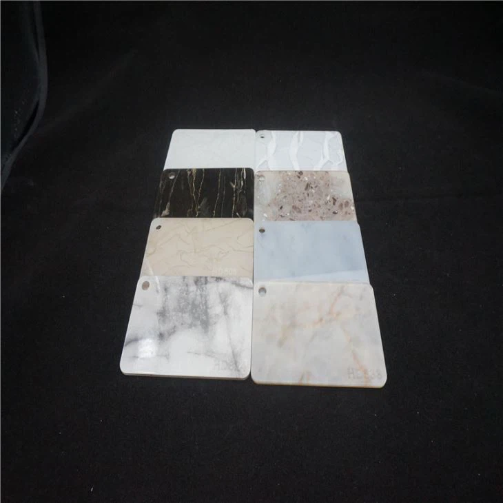 Marble Colorful Acrylic Sheet For Tissue Box And Trays