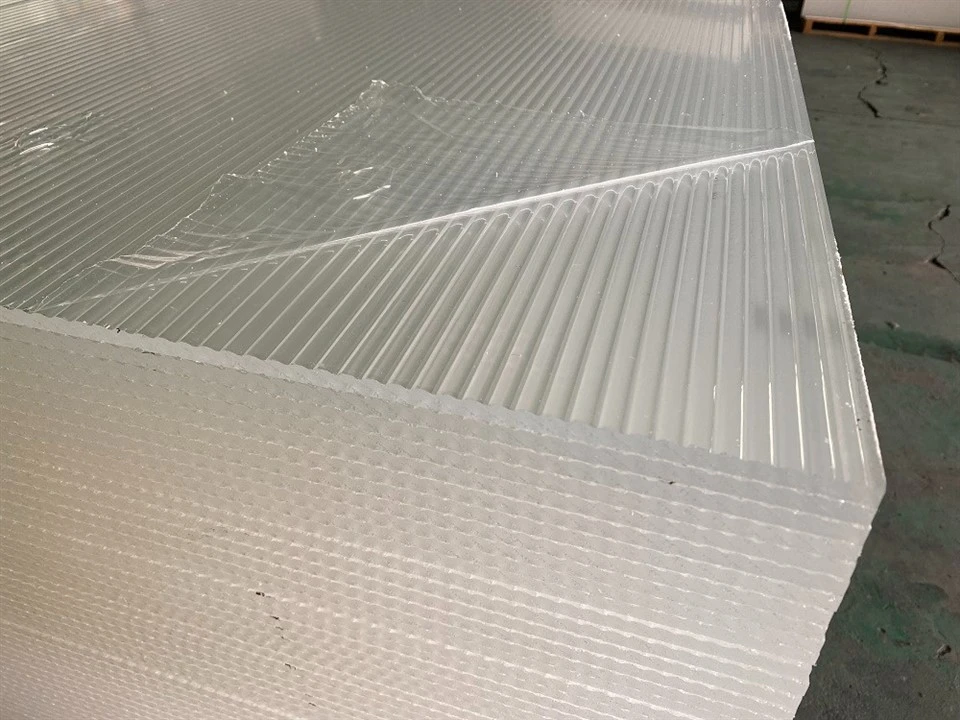 Acrylic Fluted Sheet Cut To Size high quality